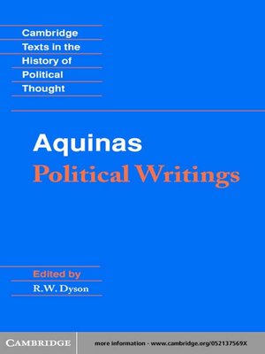 cover image of Aquinas
